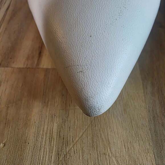 Sam Edelman Hazel White Leather Pointed Toe Pumps - Picture 15 of 15